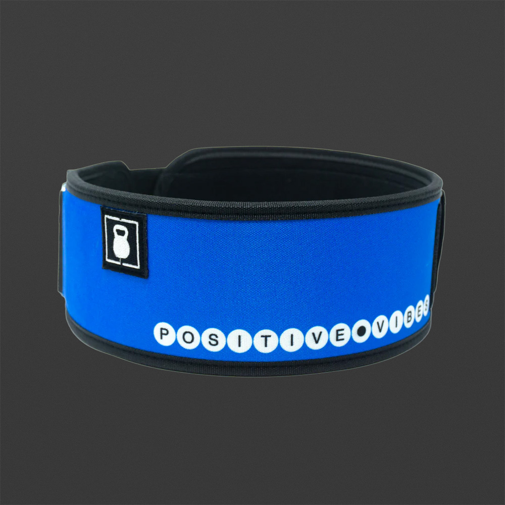 2POOD Gewichthebergürtel Positive Vibes