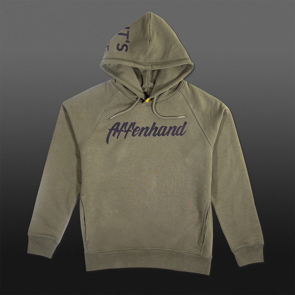 be nice hoodie olive