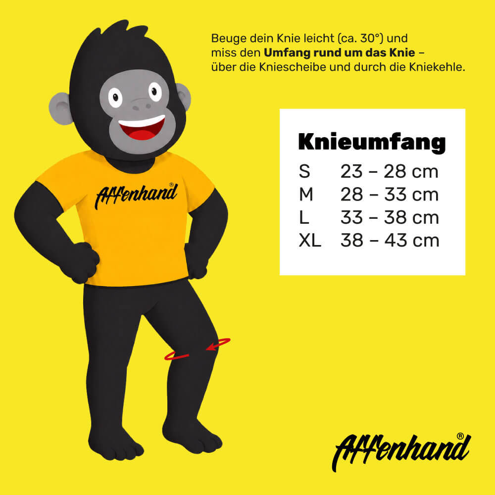 Affenhand® Kniebandagen (Paar) – Bild 3
