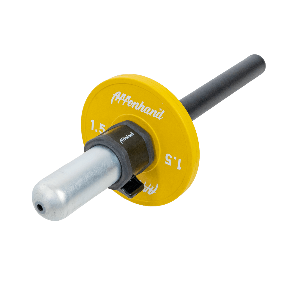 Affenhand Wrist Bar aus Stahl mit Scheibenaufnahme für gezieltes Unterarm Training und stabile Handgelenk- sowie Ellenbogen Führung