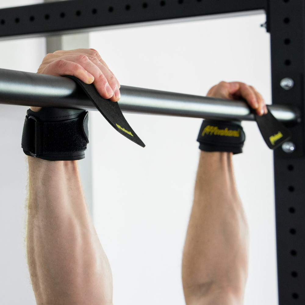 Grips für beschichtete glatte Stangen beim Klimmzug – sicherer Halt ohne Chalk, volle Kontrolle an der Pull-up-Bar