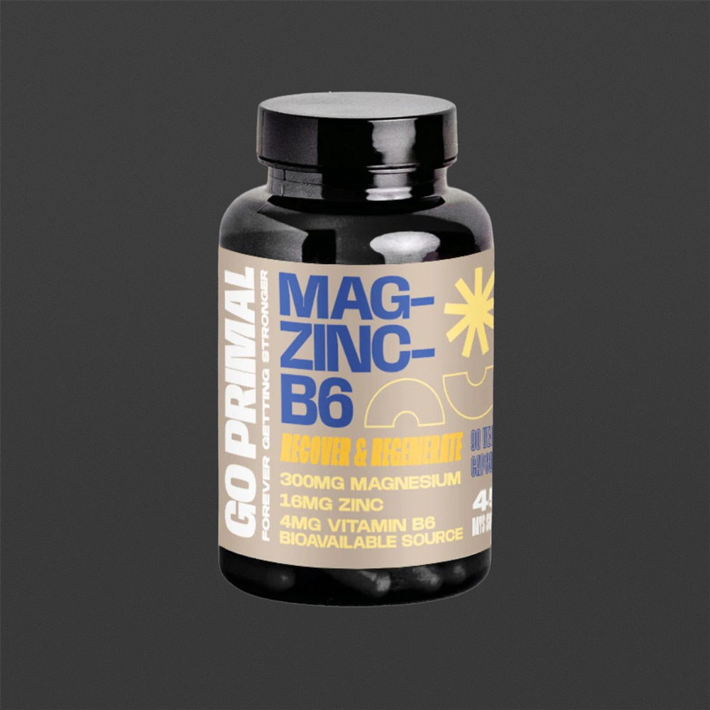 GoPrimal Magnesium, Zink & Vitamin B6