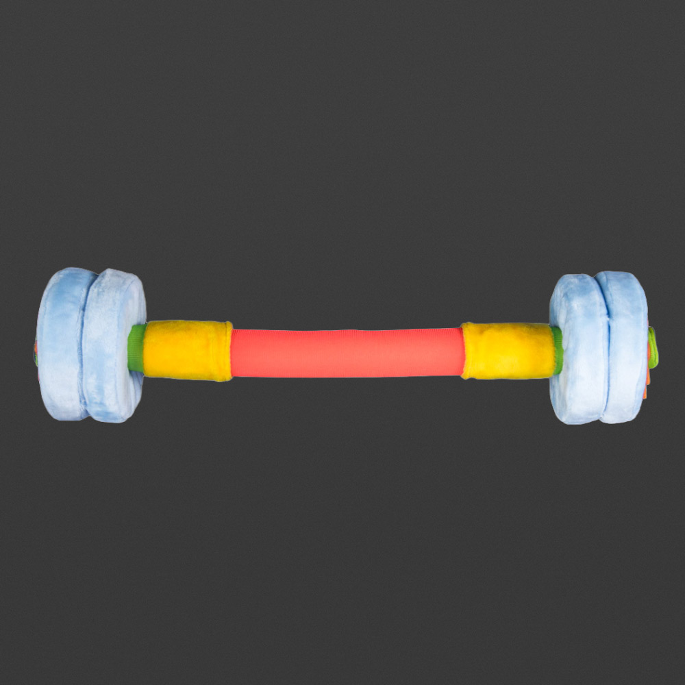 Fit Kidz Barbell Soft Toy