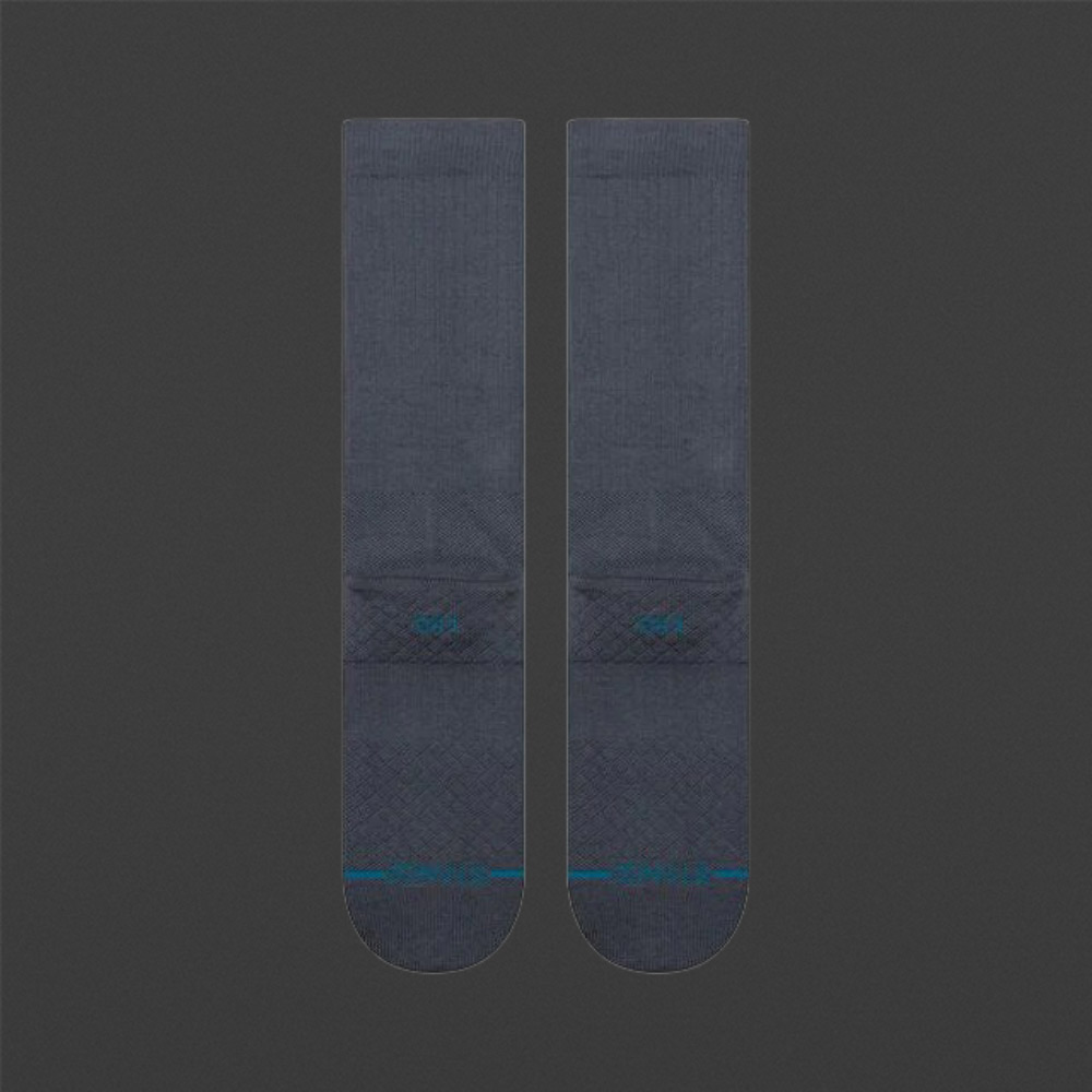 Socken Signature Crew Blau-Grau – Bild 3