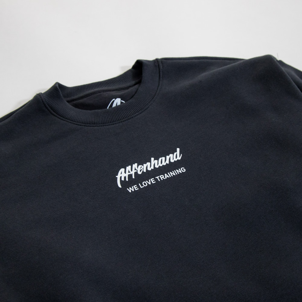 Affenhand® This and I am Happy Oversized Sweatshirt – Bild 6