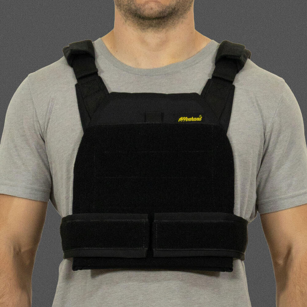 Training Weste mit Gewicht von Affenhand für funktionelles Training und Workouts.