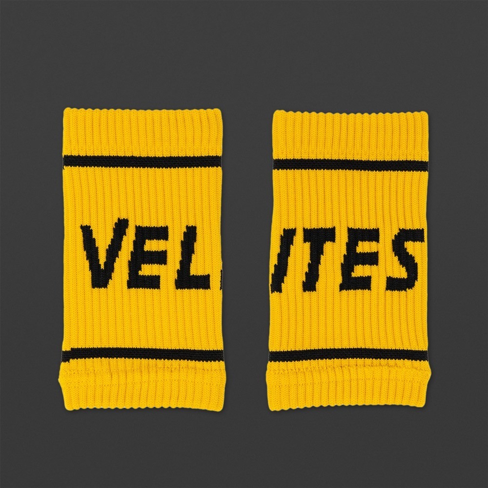 Velites Wristbands Schweißband (Paar) - Gelb