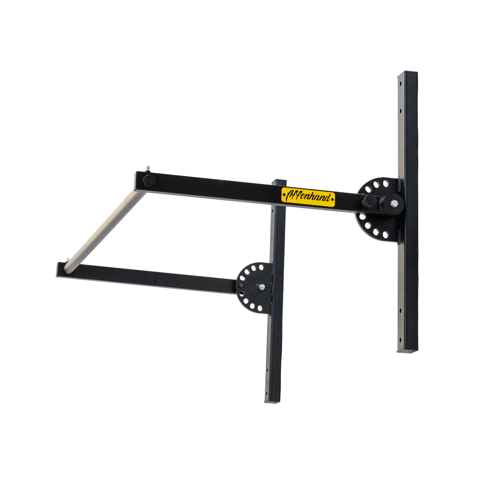 Verstellbare Klimmzugstange für Crosstraining an der Wand montiert