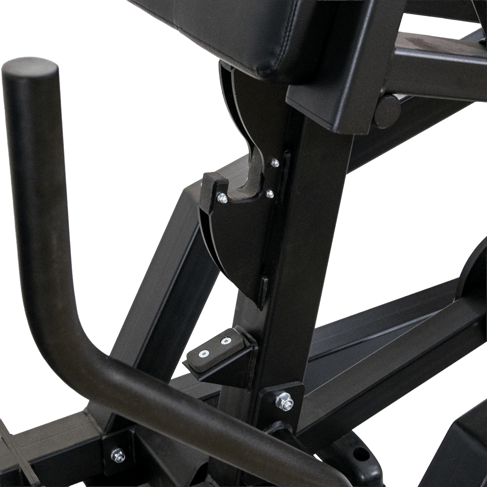 Sicherungsmechanik Super Squat Maschine